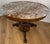 19th Century French Charles X Style Flame Mahogany Guéridon Table W/Marble Top For Sale - Image 10 of 11