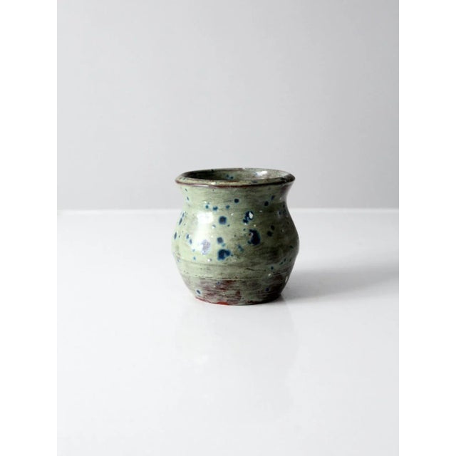 Vintage Studio Pottery Vase For Sale - Image 9 of 9