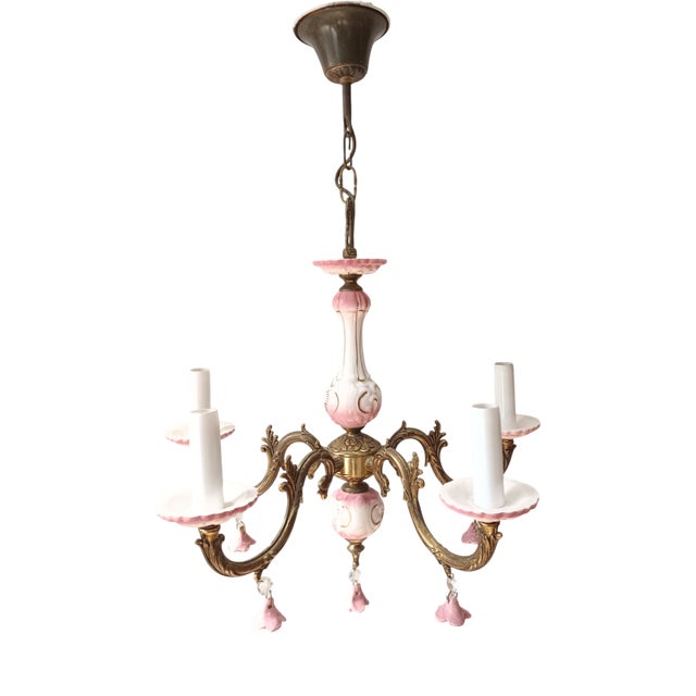 Maria Teresa Capodimonte Chandelier For Sale