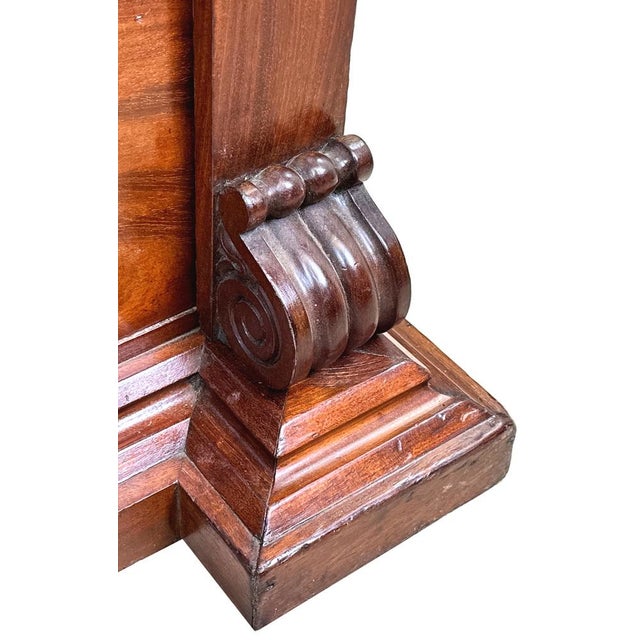 19th Century Mahogany Wellington Chest, 1840 For Sale - Image 11 of 12