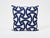 Contemporary Schumacher Indoor/Outdoor Double-Sided Pillow in Santorini Print For Sale - Image 3 of 8