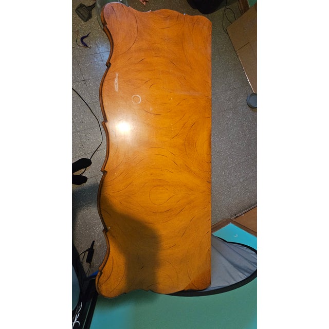 Wood 1990s Dresser Theodore Alexander French Chateau-Style Walnut Commode For Sale - Image 7 of 10