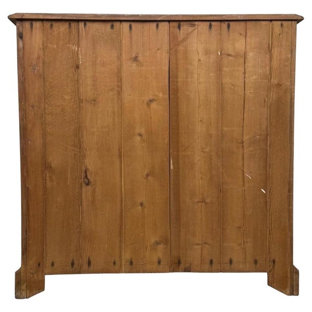 Gold 20th Century Rustic English Satinwood Chest of Drawers For Sale - Image 8 of 12