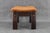 Brown Leather Oak Stool, Denmark, 1960s For Sale - Image 6 of 12