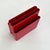 Kartell Red Magazine Rack by Giotto Stoppino for Kartell, 1970s For Sale - Image 4 of 7