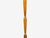 Brown 1950s Swedish Modern, Floor Lamp, Stained Wood, Fabric, Sweden For Sale - Image 8 of 13