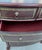 1980s Maitland-Smith 5 Drawer Chest With Embossed Leather For Sale In Atlanta - Image 6 of 8