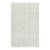 Rug & Kilim’s Contemporary Rug in White With High-Low Geometric Patterns For Sale