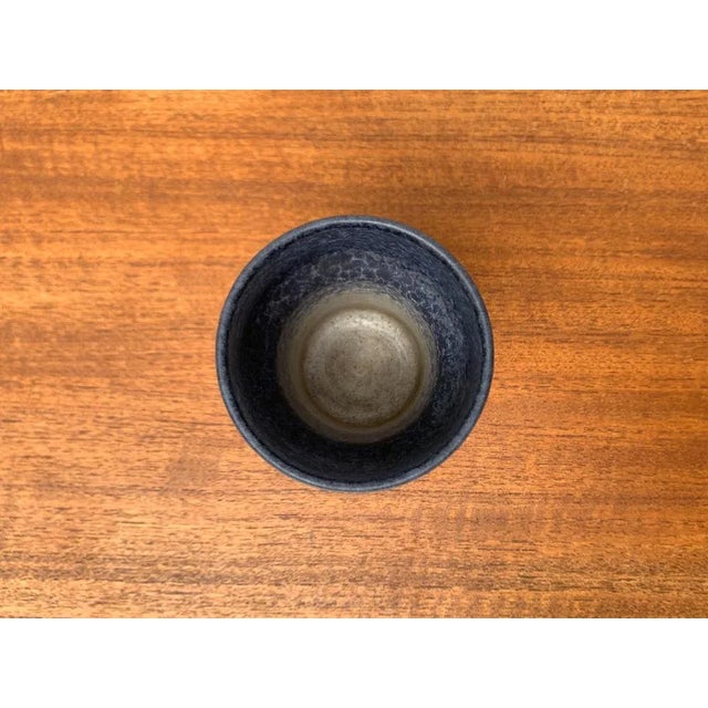 Mid-Century German Studio Pottery Minimalist Vase from Ernst Loesche, 1960s For Sale - Image 9 of 12