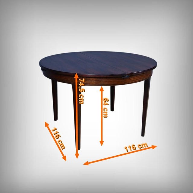 Scandinavian Wooden Table, 1960s For Sale - Image 13 of 17