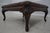 Maitland - Smith Maitland Smith Leather Coffee Table W. Etched Brass Top For Sale - Image 4 of 12