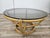 1970s Round Coffee Table in Bamboo and Smoked Glass, 1970 For Sale - Image 5 of 18
