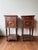 This exquisite 19th Century mahogany nightstand features a polished marble top and intricate bronze decorations. Its rich...