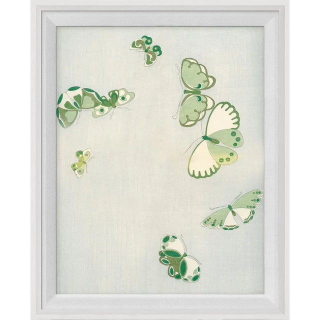 Contemporary Kono Butterflies 18, Framed Artwork For Sale - Image 3 of 3
