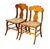Bay Colony Antiques is proud to offer for sale this fantastic early 20th century pair of Antique Sheraton style Tiger...