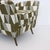 Army Green Mid-20th Century Single Italian Modernist Lounge Chair For Sale - Image 8 of 18