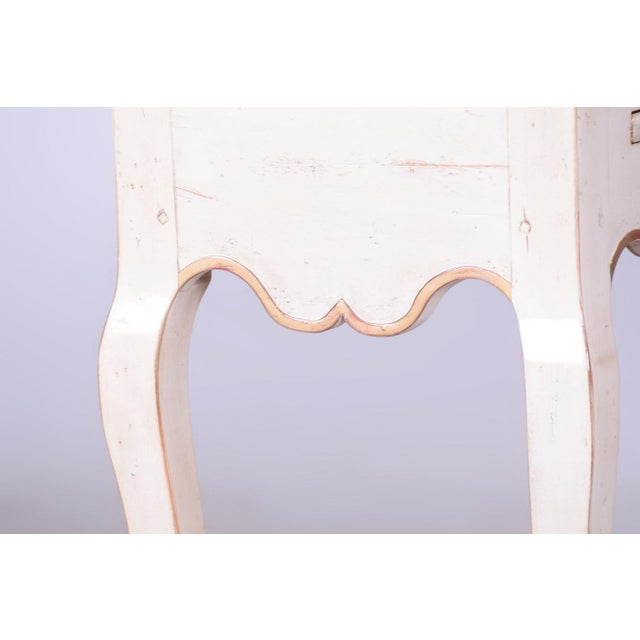 Brown Biedermeier Side Table in Beech & Cherry-Tree, France, 1910s For Sale - Image 8 of 18