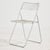 Industrial Vintage Folding Chair in Metal by Niels Gammelgaard for Ikea, 1970s For Sale - Image 3 of 13