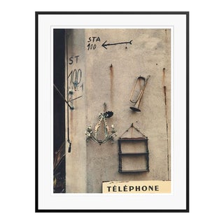 Parisian Flea Market 1950s by Peter Cornelius Framed C-Print For Sale