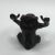 Bronze Vtg Bronze Sitting Monkey Business Card Holder For Sale - Image 8 of 9
