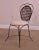 Wrought Iron Lattice Back Side Chair For Sale - Image 4 of 13