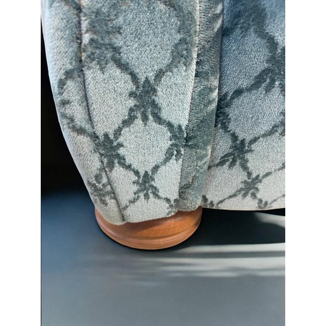 Blue Wingback Sofa from Schlingmann Wertmöbel, 1960s For Sale - Image 8 of 11