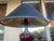 Victorian Antique Cranberry Glass Electrified Metal Base Table Lamp For Sale - Image 3 of 8