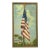 Vintage American Flag Oil Painting For Sale