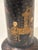 Black Antique English Papier-Maché Chinoiserie Spill Vase / Brush Holder in Black and Gold For Sale - Image 8 of 18
