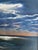 Signed C. Stein Seascape Oil Painting – Atmospheric Coastal Sunset For Sale In Boise - Image 6 of 11
