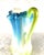 1940s Teal and Light Green Shaped Chocolate Pot For Sale - Image 5 of 11