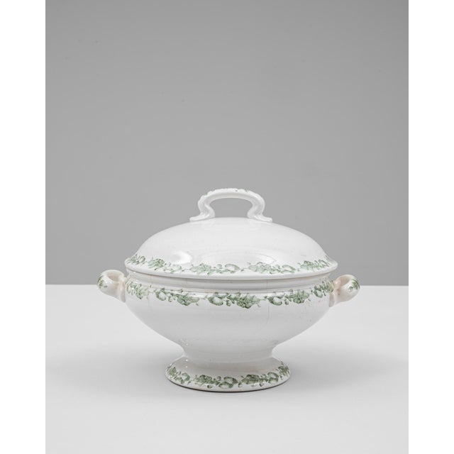 Ceramic 20th Century Dutch Special Edition Porcelain Tureen With Lid For Sale - Image 7 of 18