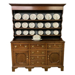 Antique Welsh Oak Dresser, 1810 For Sale