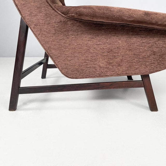 Italian Mid-Century Modern Model 877 Lounge Chair attributed to Gianfranco Frattini for Cassina, 1959 For Sale - Image 16 of 18