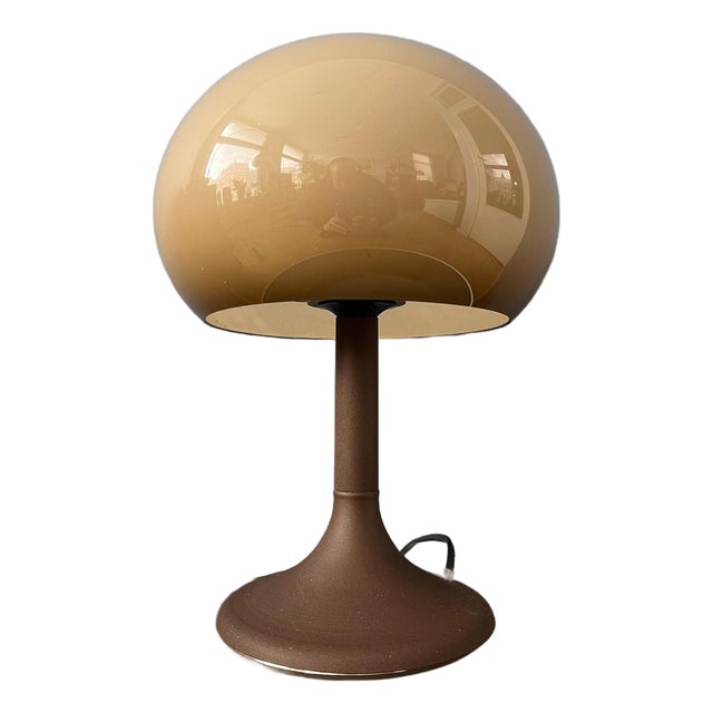 Mid-Century Space Age Mushroom Table Lamp from Herda For Sale