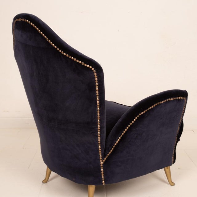 Armchair by Cesare Lacca for Isa Bergamo, 1950s For Sale - Image 14 of 18