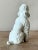 Mid-Century Modern Vintage Regency Glazed Ceramic Poodle For Sale - Image 3 of 7