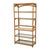 Contemporary Organic Modern Bamboo Etagere For Sale - Image 3 of 13