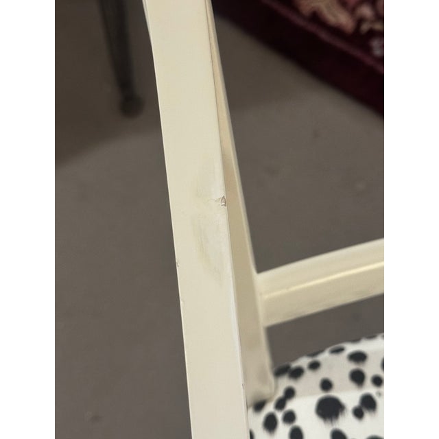 Wood Set of 2 Baker Side Dining Chairs For Sale - Image 7 of 7