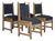 Hague School Dining Chairs attributed to Henk Wouda, 1920s, Set of 4 For Sale