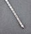 Early 21st Century 6.54 Ct Emerald Cut East-West Bezel Set Tennis Bracelet For Sale - Image 5 of 8
