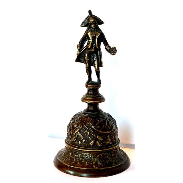 1930s 1930s Miniature Portuguese Dinner Bell For Sale - Image 5 of 5