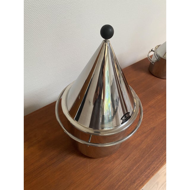 Vintage Ice Buckets by Bent Falk, 1980s, Set of 3 For Sale - Image 10 of 12