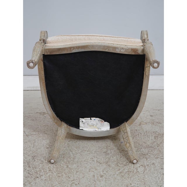 Sherrill Pair of Neoclassical Barrel Back Tub Armchairs For Sale - Image 16 of 18