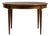 19th Century France Rich Walnut Brown Oval Walnut Dining Table For Sale
