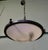Art Deco Opalescent Glass Up Pendant Light, 1930 For Sale - Image 3 of 8