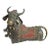 Antique Brass Nandi Bull India For Sale