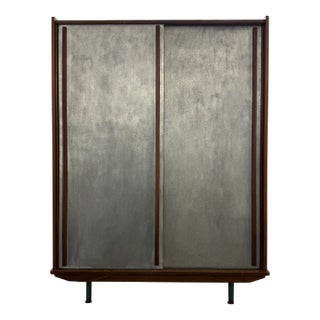 1940s Jean Prouve Style Cabinet / Armoire For Sale