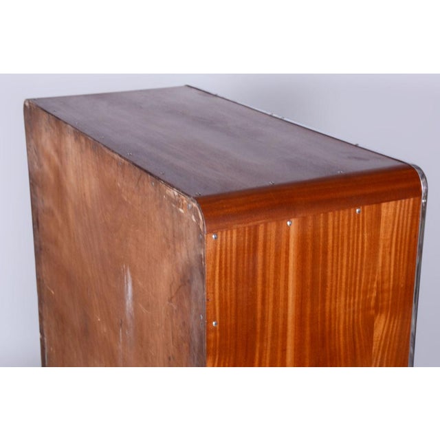 Bauhaus Beech Cabinet attributed to Robert Slezák & H.J. Hagemann, 1930s For Sale - Image 4 of 18