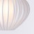 Mid-Century Modern Bloom Semi Flush Mount - Modern White Satin Shade, Weathered Brass Body, Dimmable For Sale - Image 3 of 4